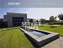 Tablet Screenshot of clovishills.com